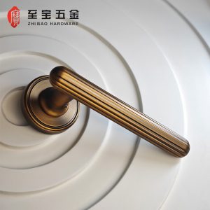 卧室门锁室内法式复古门把手家用磁吸静音分体简约通用型把手锁