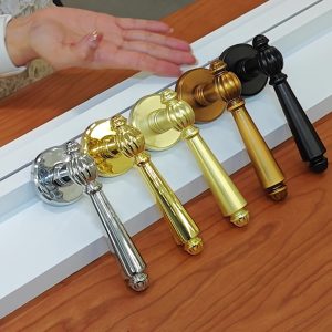 复古门锁室内木门锁卧室实木门门把手家用通用型静音磁吸分体锁