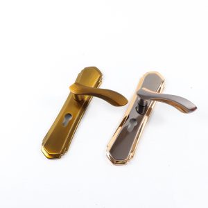 房门把手欧式室内木门卧室门静音执手锁具卫生间通用款磁吸门把手